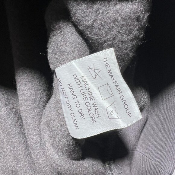 The Mayfair Group Rory Kramer Sweatshirt Mens 2XL Gray Butterfly Skull Crewneck - Picture 9 of 15